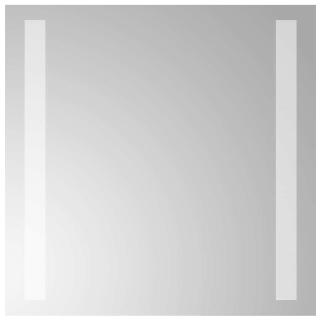 vidaXL LED-Badspiegel 30x30 cm