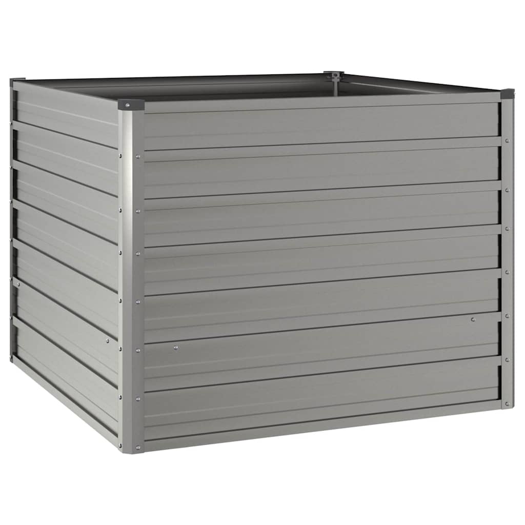 vidaXL Hochbeet Rostig 100x100x77 cm Cortenstahl