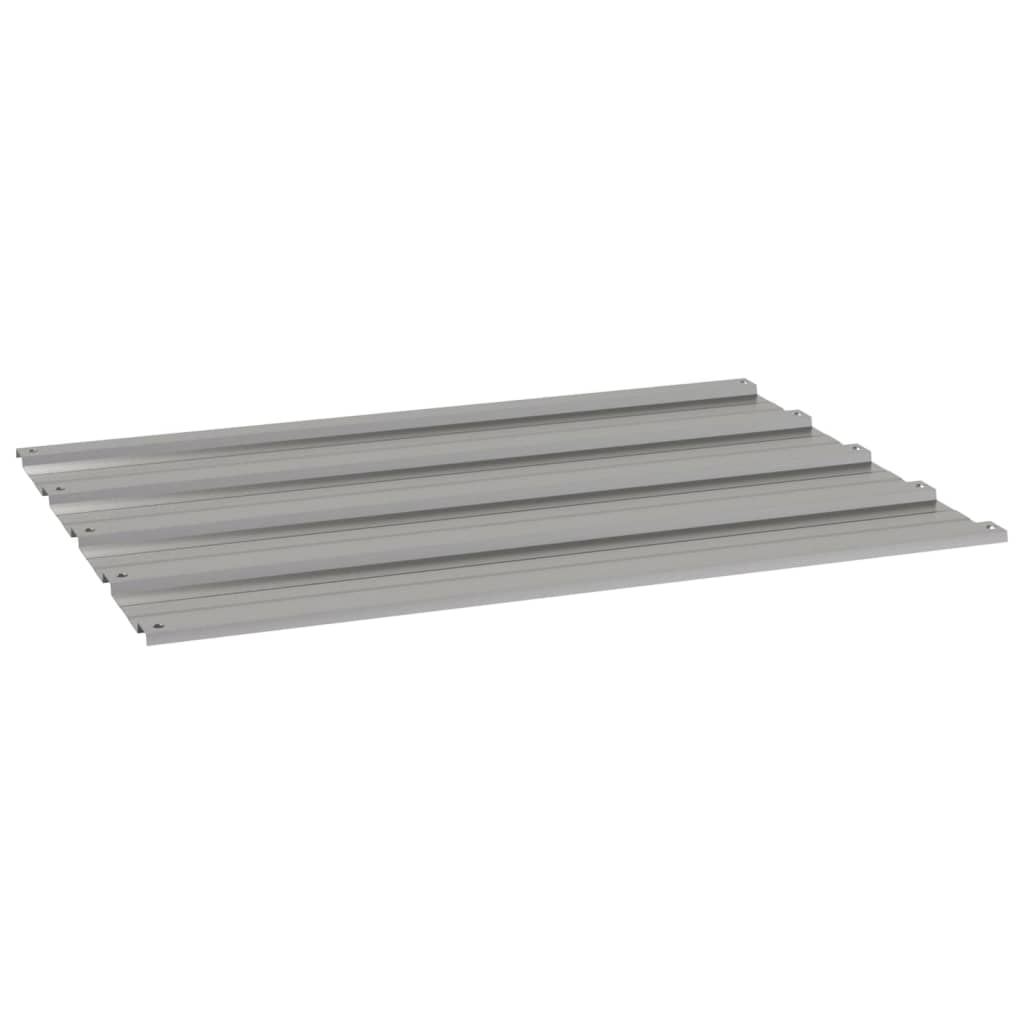 vidaXL Dachplatten 12 Stk. Rostig 60x44 cm Cortenstahl