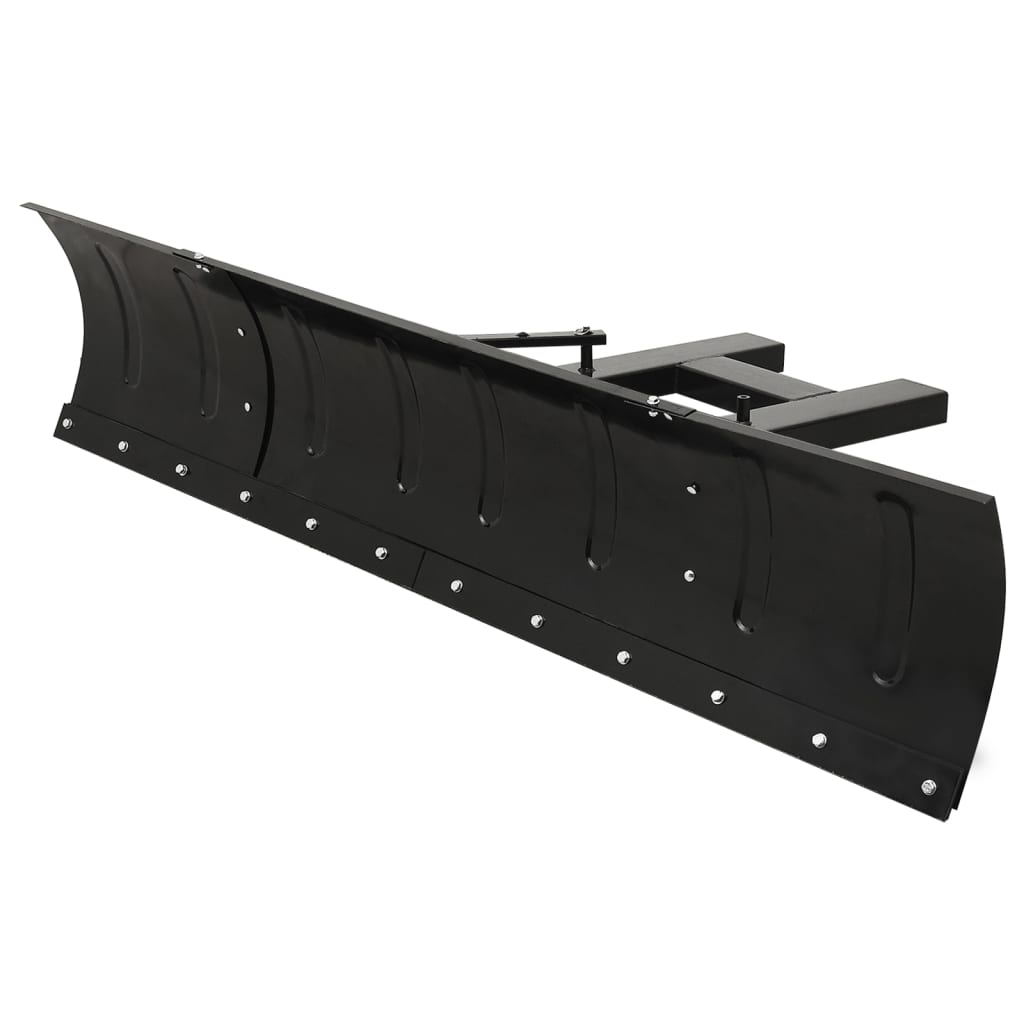 vidaXL Schneeschild für Gabelstapler 150x38 cm Schwarz