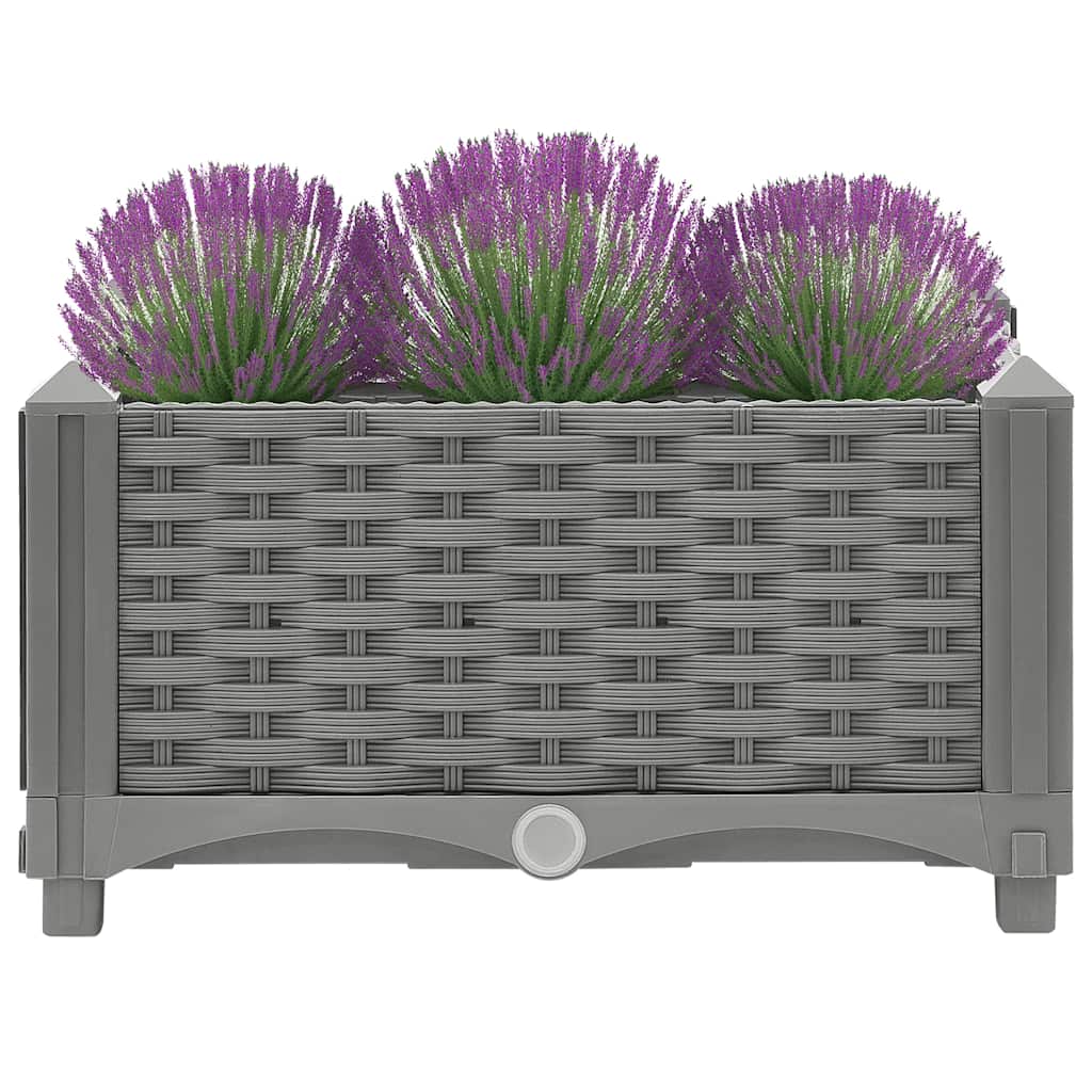 vidaXL Hochbeet 40x40x23 cm Polypropylen