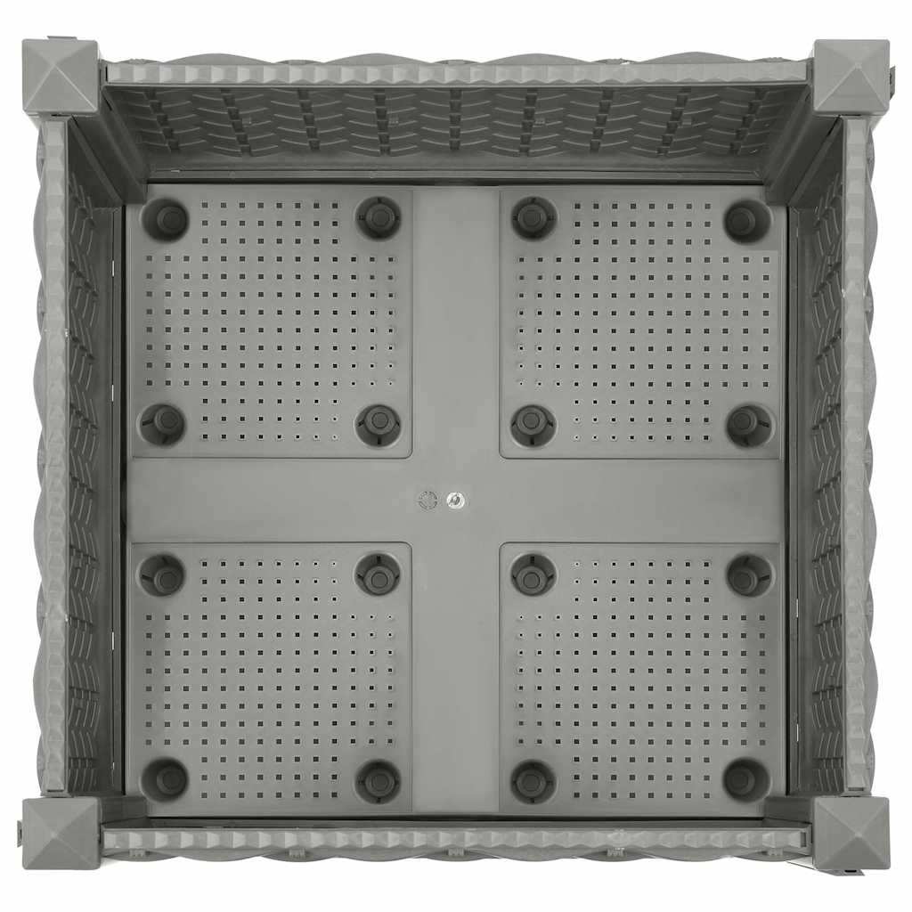 vidaXL Hochbeet 40x40x23 cm Polypropylen