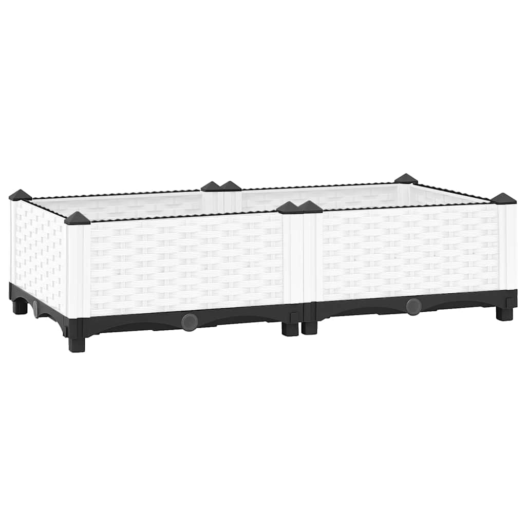 vidaXL Hochbeet 40x40x23 cm Polypropylen