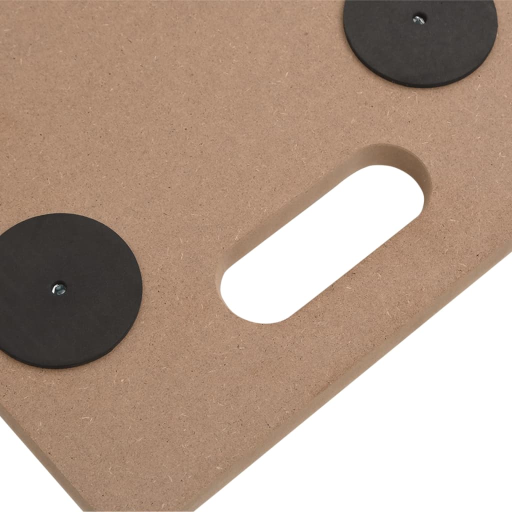 vidaXL Rollbretter 2 Stk. Rechteckig Holzwerkstoff