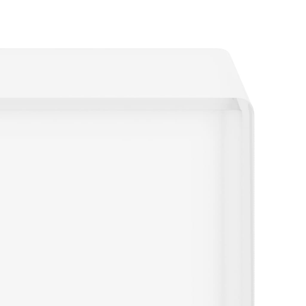 vidaXL Vitrine Transparent 19,5x8,5x8,5 cm Acryl