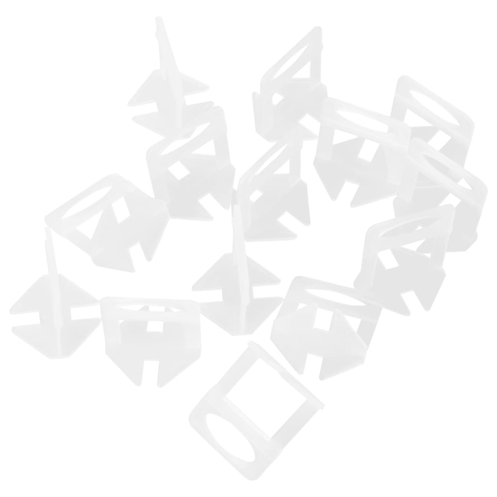 vidaXL Fliesen-Nivellierclips 250 Stk. 1 mm