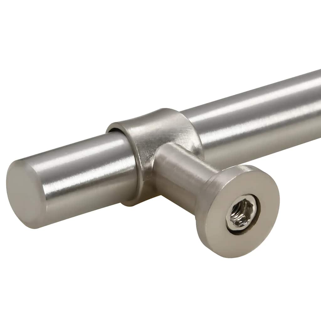 vidaXL Möbelgriffe 10 Stk. Silbern 96 mm Edelstahl