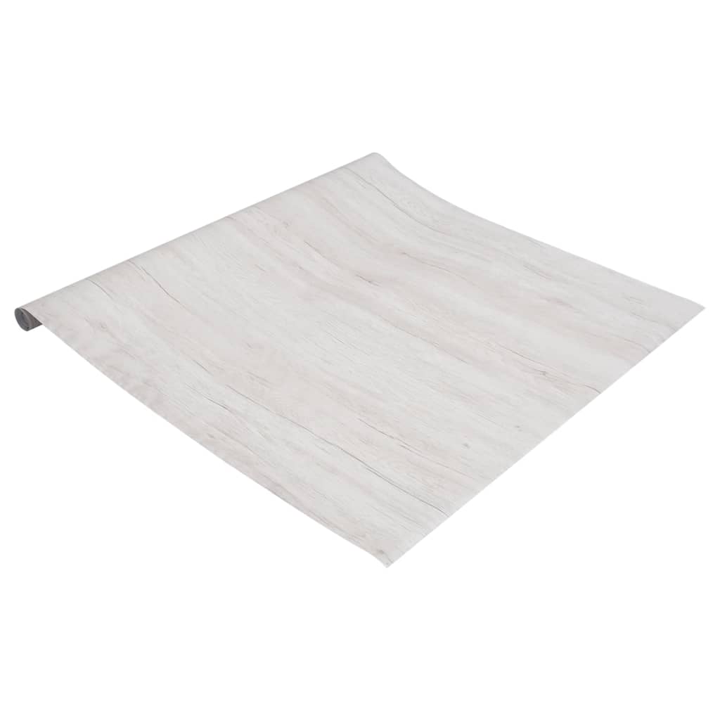 vidaXL Möbelfolie Selbstklebend Holzoptik 90x500 cm PVC