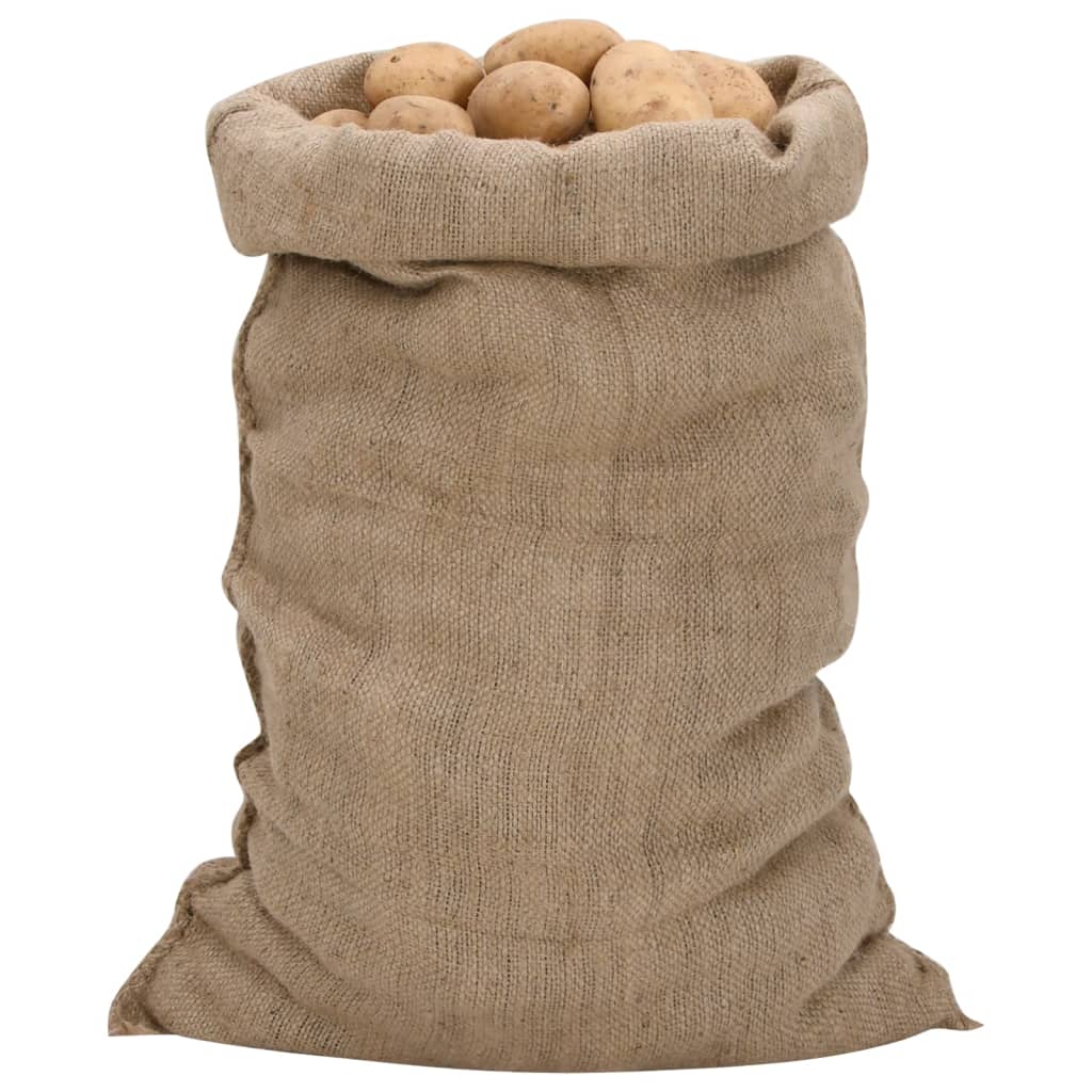vidaXL Jutesäcke 5 Stk. 60x105 cm 100% Jute 340 g/m²