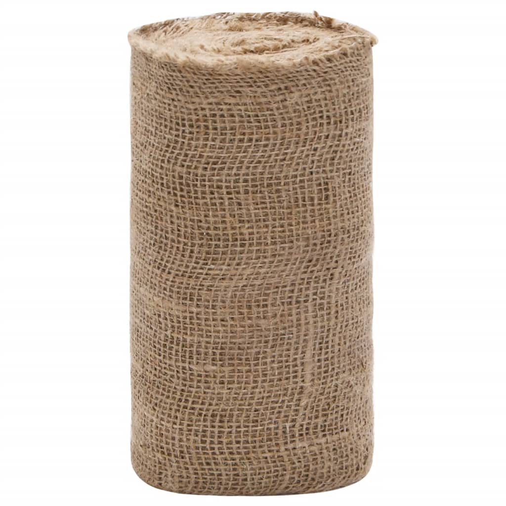 vidaXL Jutegewebe 0,25x5 m 100% Jute 200 g/m²