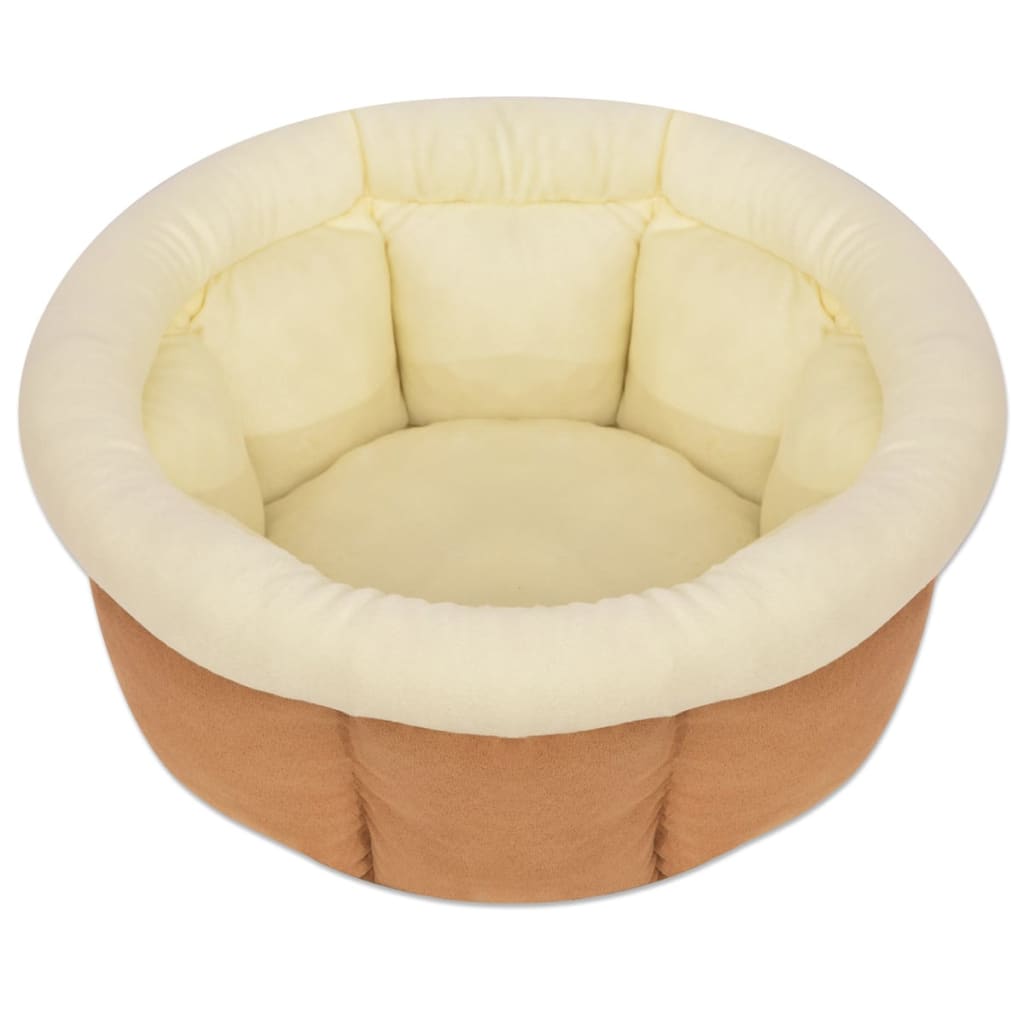 vidaXL Hundebett Größe L Beige