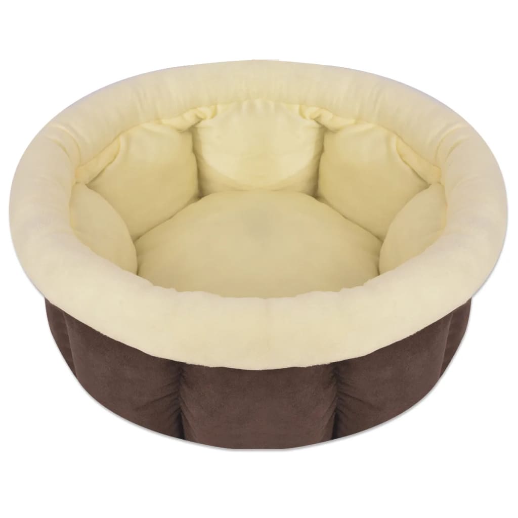 vidaXL Hundebett Größe L Beige