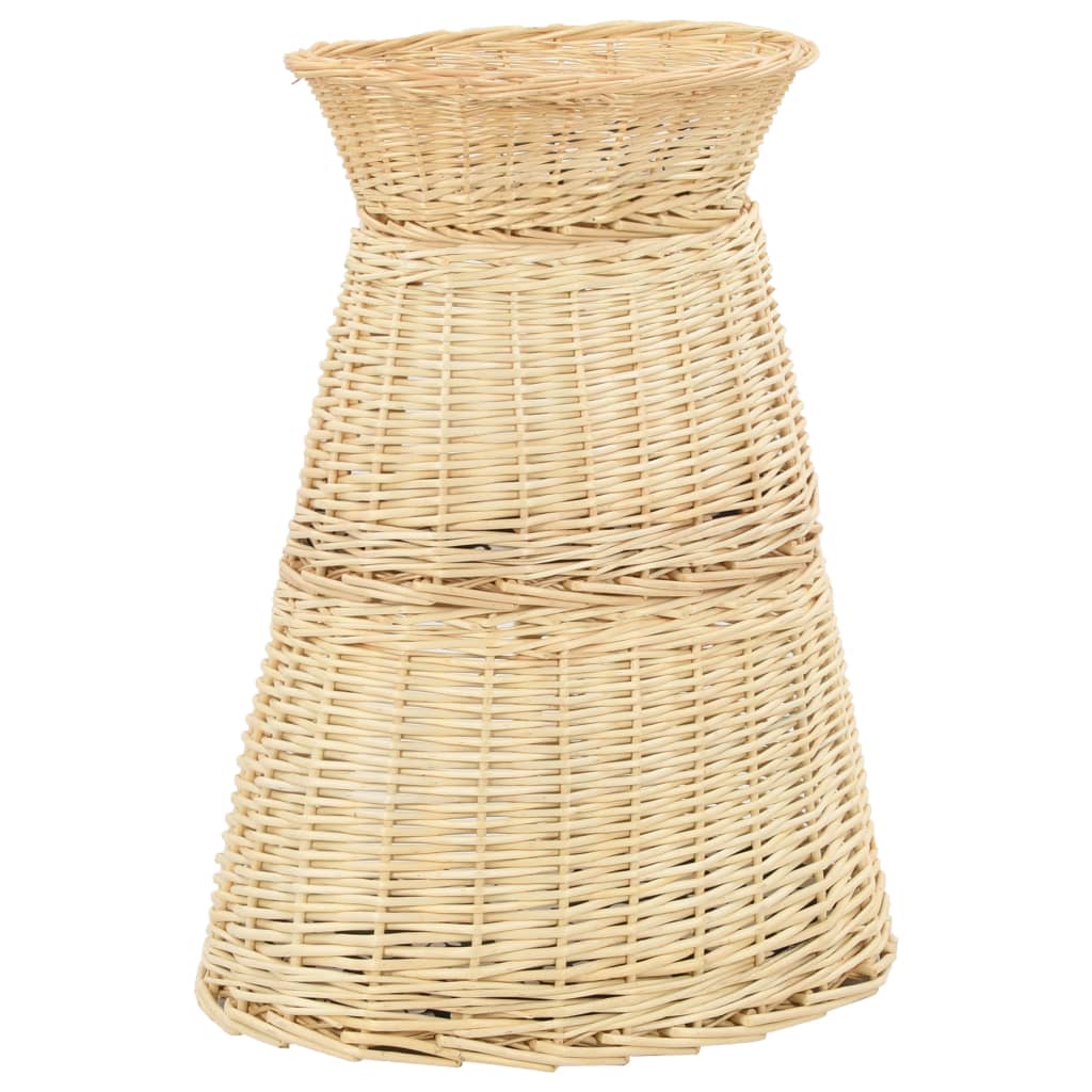 vidaXL 3-tlg. Katzenkorb-Set mit Kissen 47 x 34 x 60 cm Natur Weide