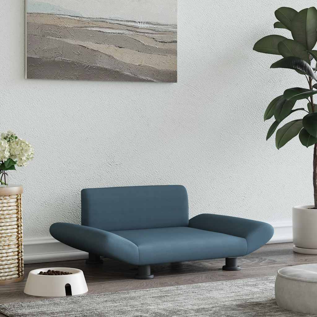 vidaXL Hundebett Creme 70x45x28 cm Stoff