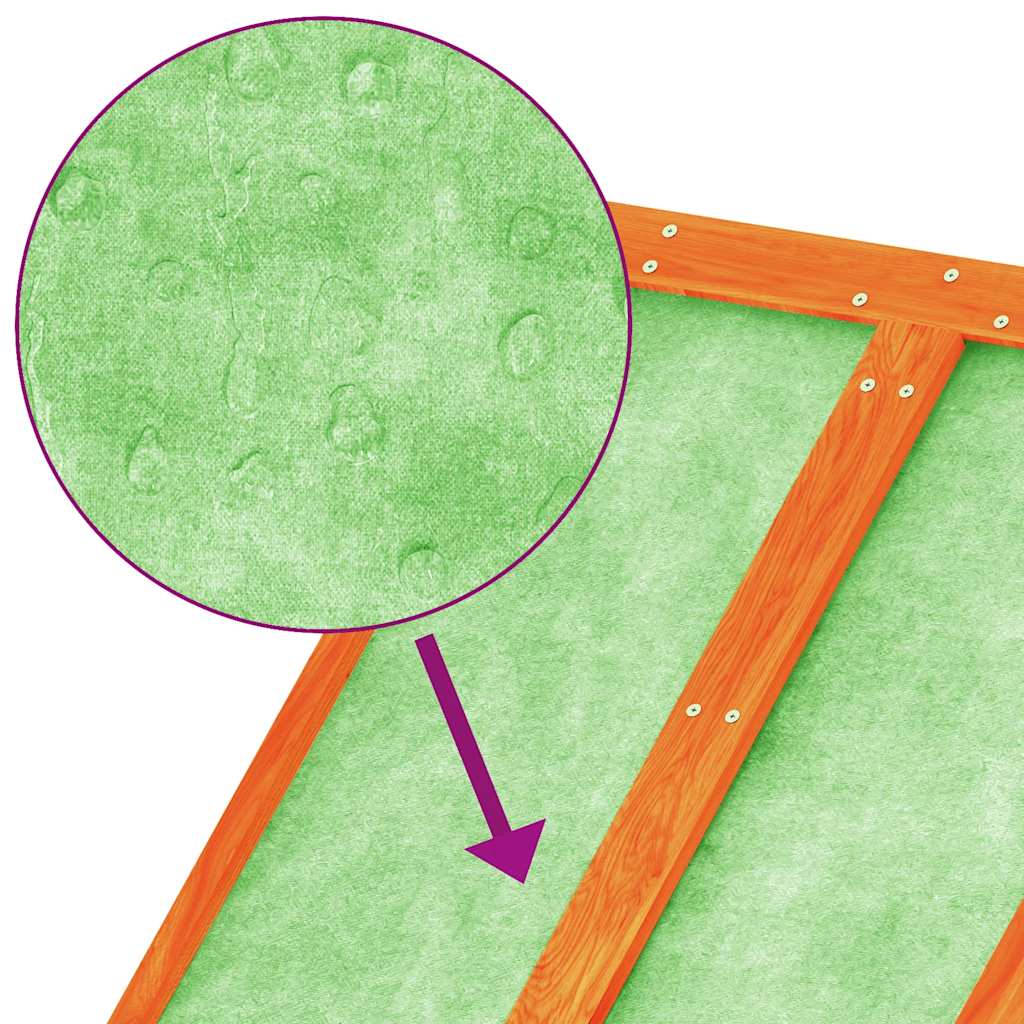 vidaXL Geräteschuppen Braun 89x52,5x175 cm Massivholz Kiefer