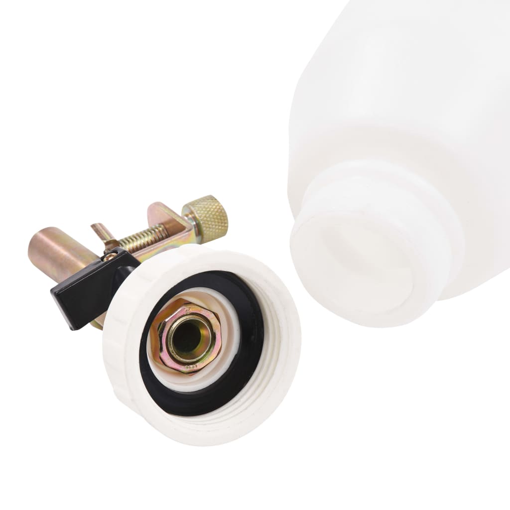 vidaXL Pneumatische Bremsen-Entlüftungspumpe mit Einfüllflasche 2 L