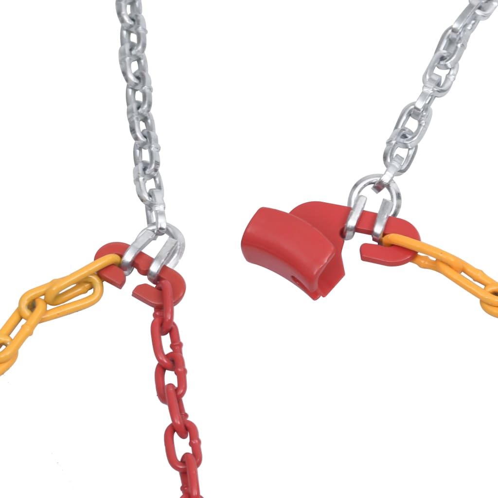 vidaXL Schneeketten für Autoreifen 2 Stk. 9 mm KN80