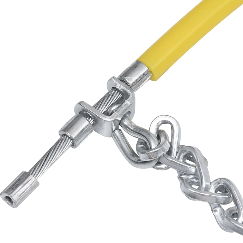 vidaXL Schneeketten für Autoreifen 2 Stk. 9 mm KN80