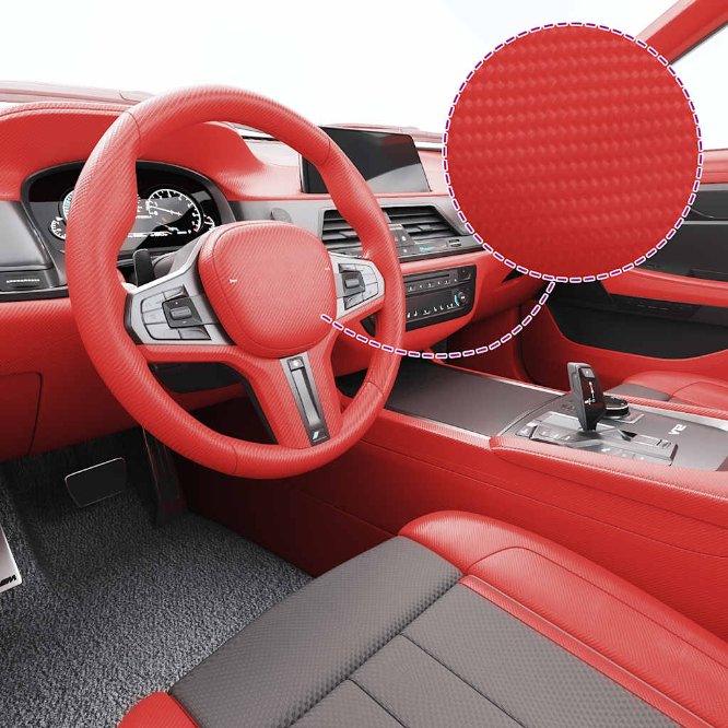 vidaXL Autofolie 4D Schwarz 100x150 cm