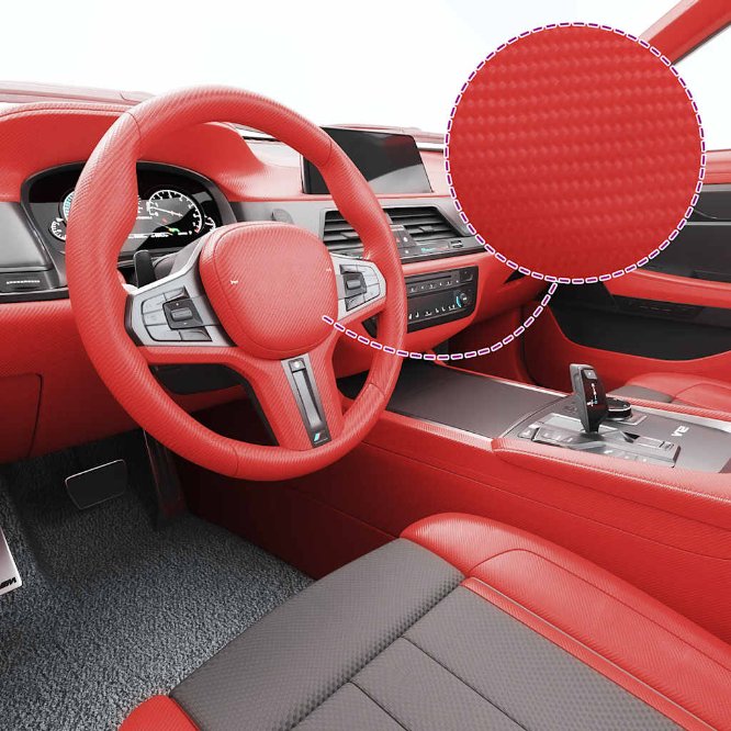 vidaXL Autofolie 4D Schwarz 100x150 cm