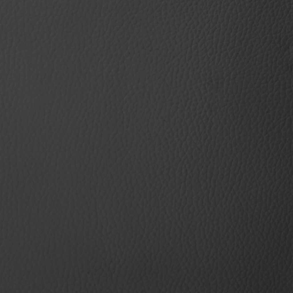 vidaXL L-förmiges Sofa 3-Sitzer Kunstleder Schwarz