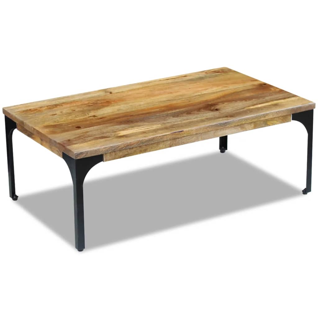 vidaXL Couchtisch Mangoholz 100x60x35 cm
