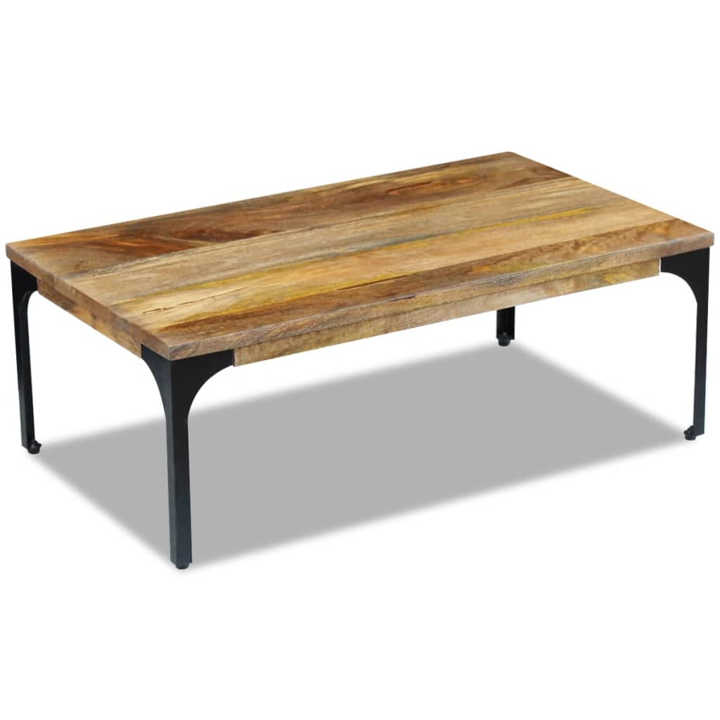 vidaXL Couchtisch Mangoholz 100x60x35 cm