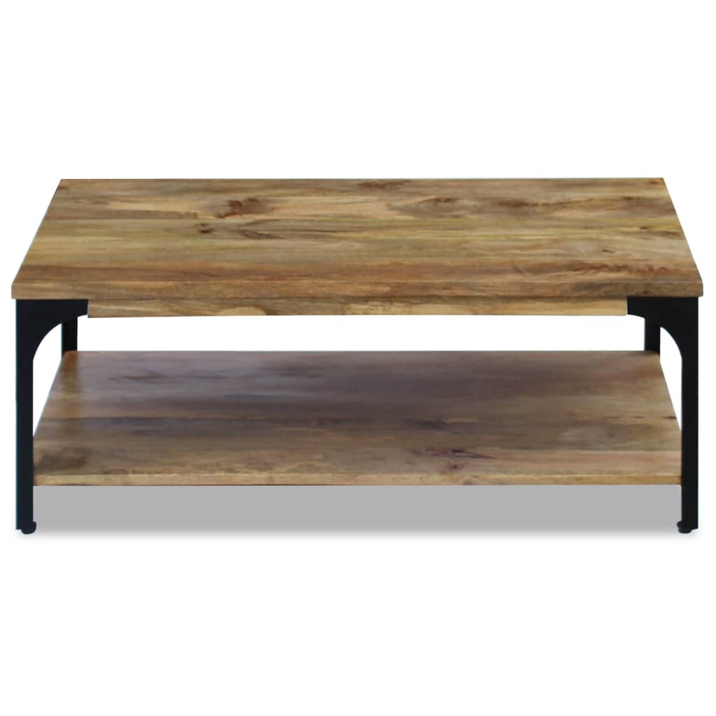 vidaXL Couchtisch Mangoholz 100x60x38 cm