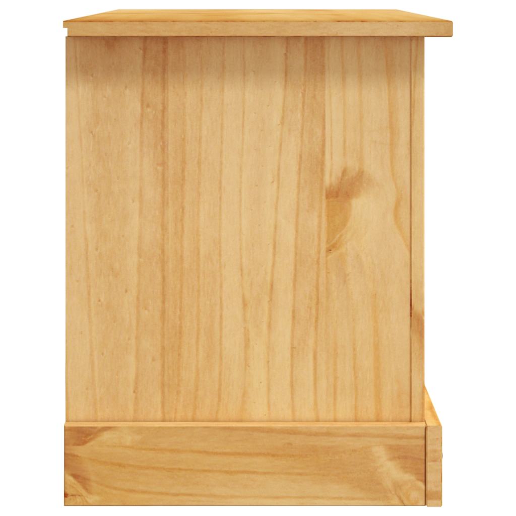 vidaXL TV-Schrank Mexiko-Stil Kiefernholz 91x43x56 cm