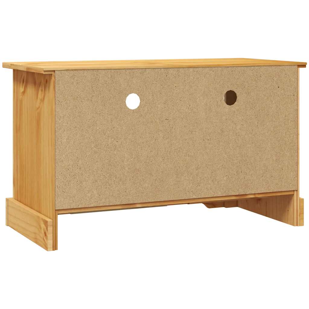 vidaXL TV-Schrank Mexiko-Stil Kiefernholz 91x43x56 cm