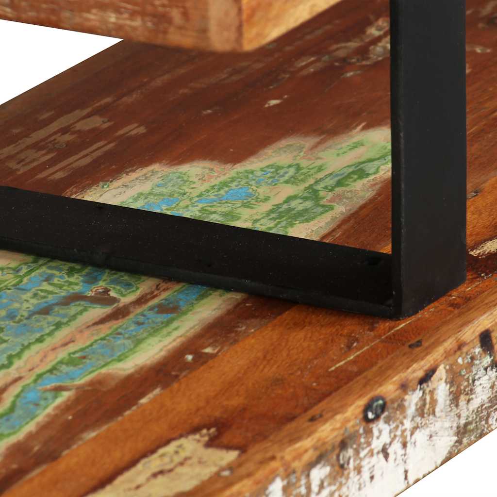 vidaXL TV-Schrank Altholz Massiv