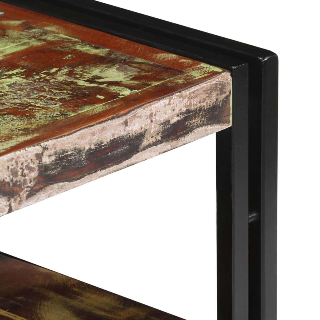 vidaXL TV-Schrank Altholz Massiv 120x30x40 cm