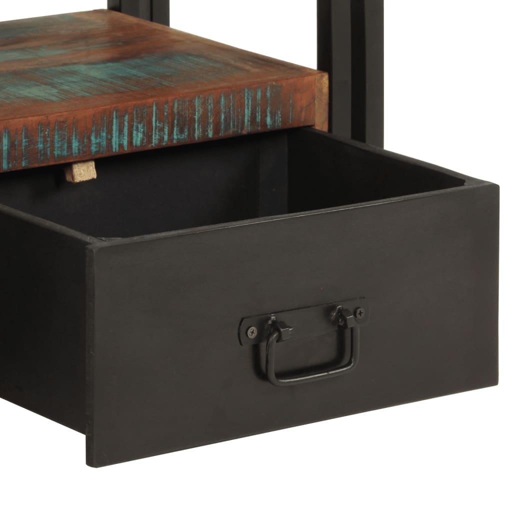 vidaXL TV-Schrank Altholz Massiv 120x30x40 cm