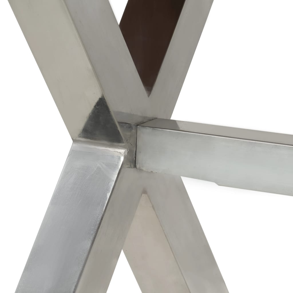 vidaXL Esstisch Massivholz 180x90x76 cm