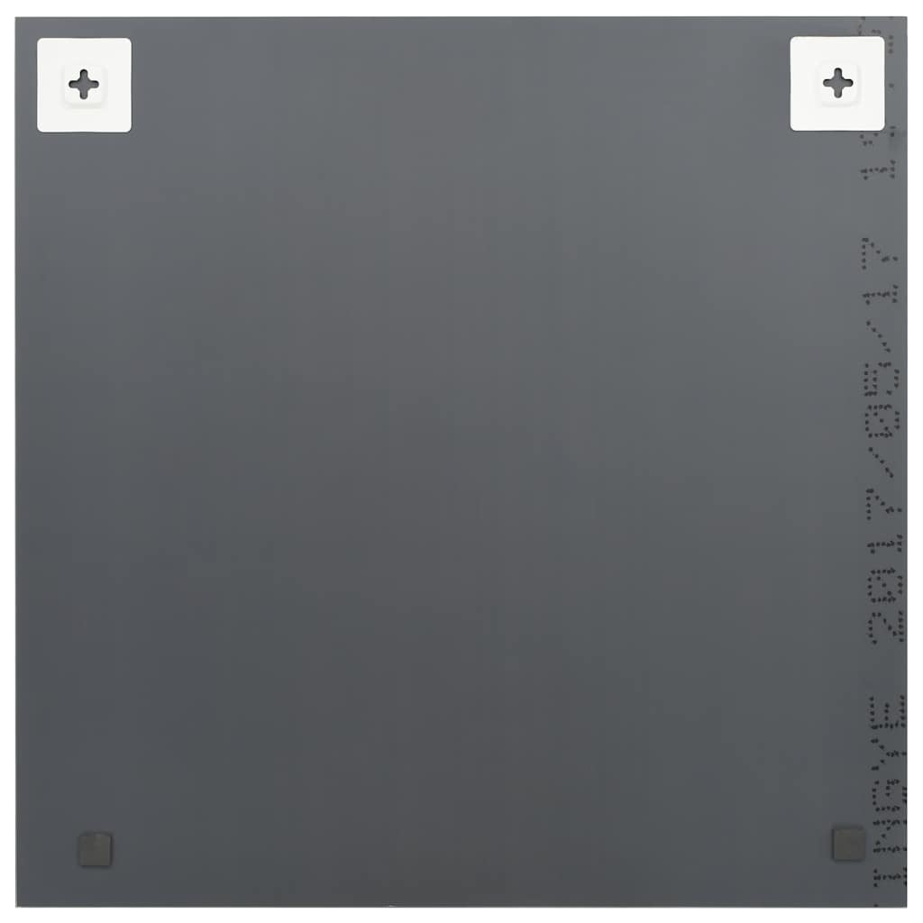 vidaXL Wandspiegel 40 x 40 cm Quadratisch Glas