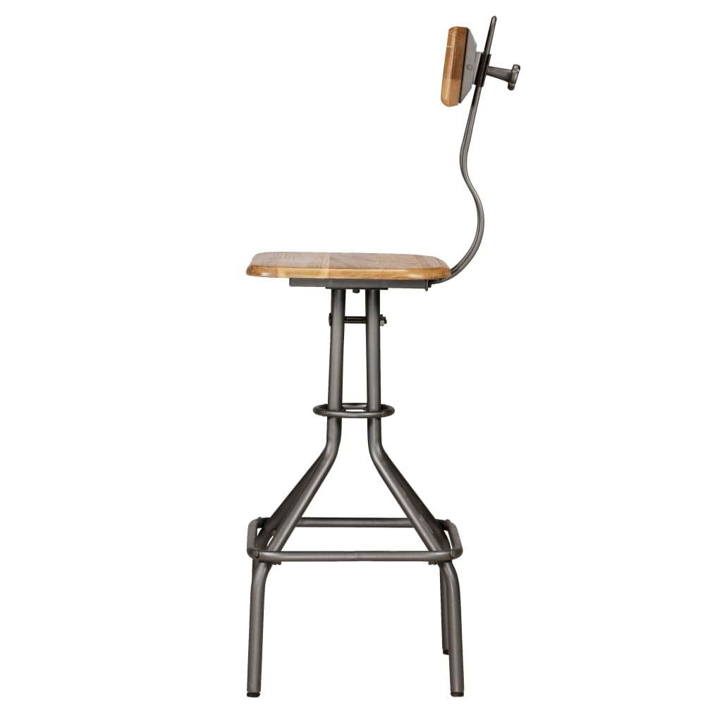 vidaXL Bar-Set 3-tlg. Recyceltes Massivholz Teak