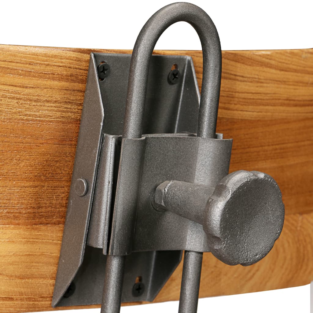 vidaXL Bar-Set 3-tlg. Recyceltes Massivholz Teak