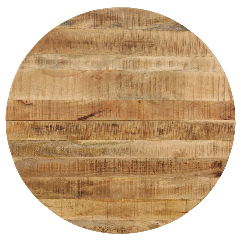 vidaXL Esstisch Raues Massives Mangoholz und Stahl 120x77 cm