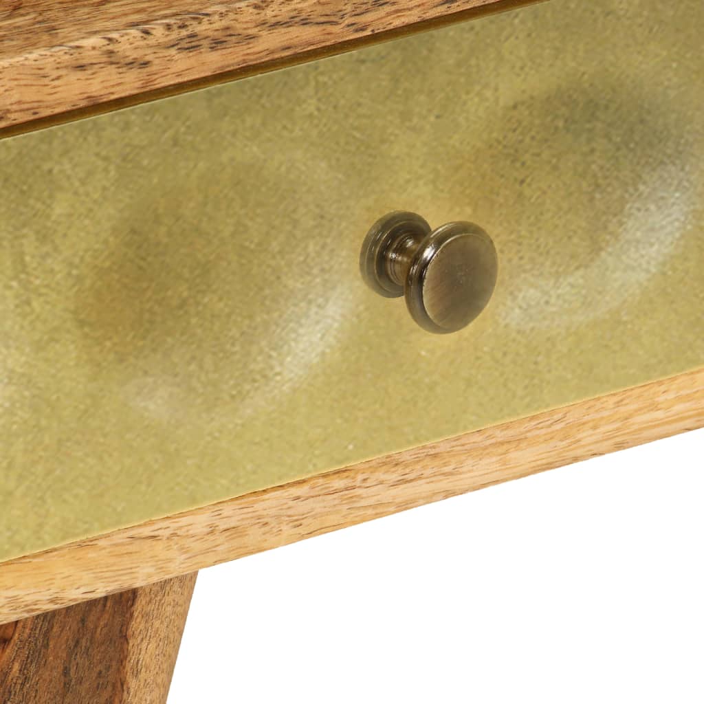 vidaXL Couchtisch Massivholz Mango 90x50x40 cm