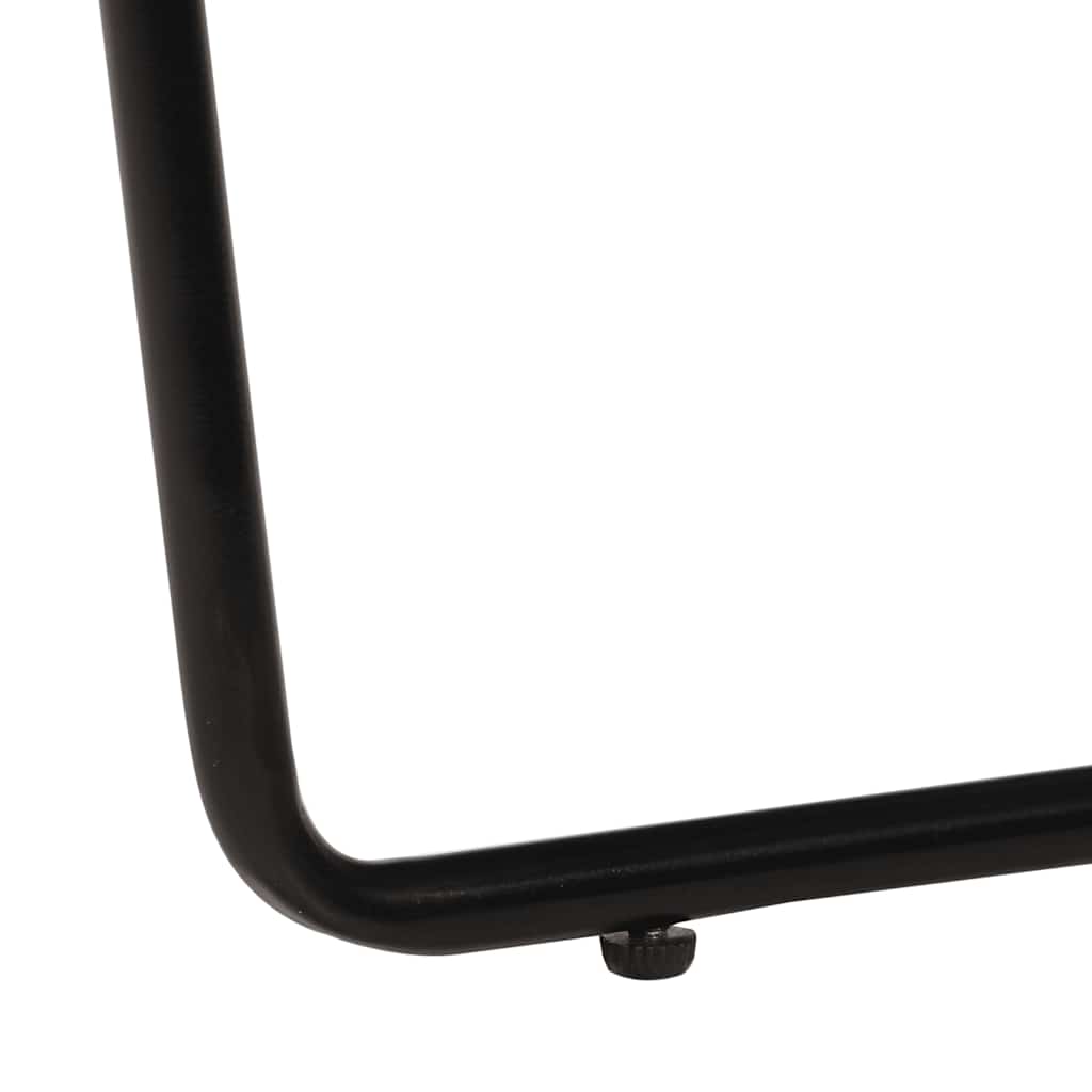 vidaXL Stuhl Braun Echtleder