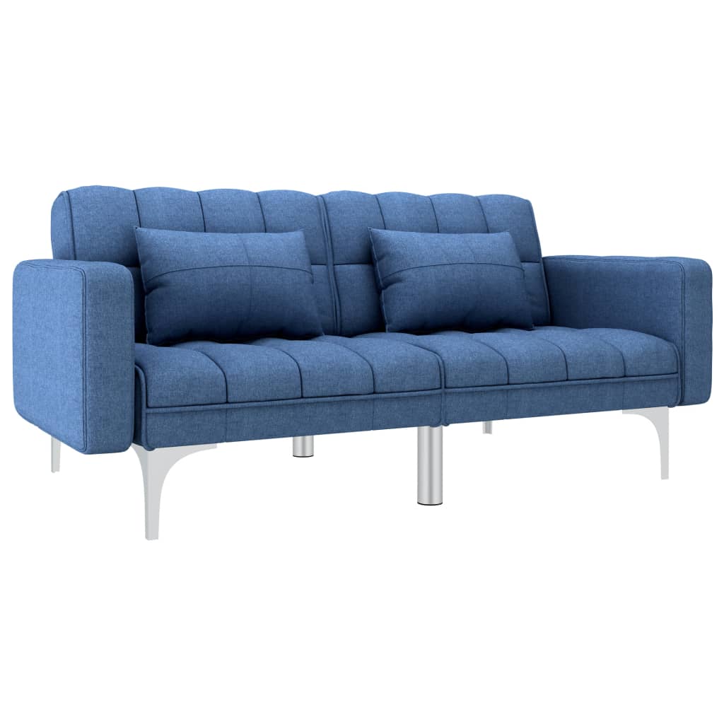 vidaXL Schlafsofa Creme Stoff