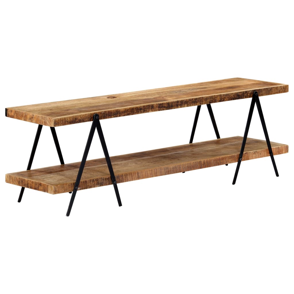 vidaXL TV-Regal 160x40x50 cm Massivholz Mango