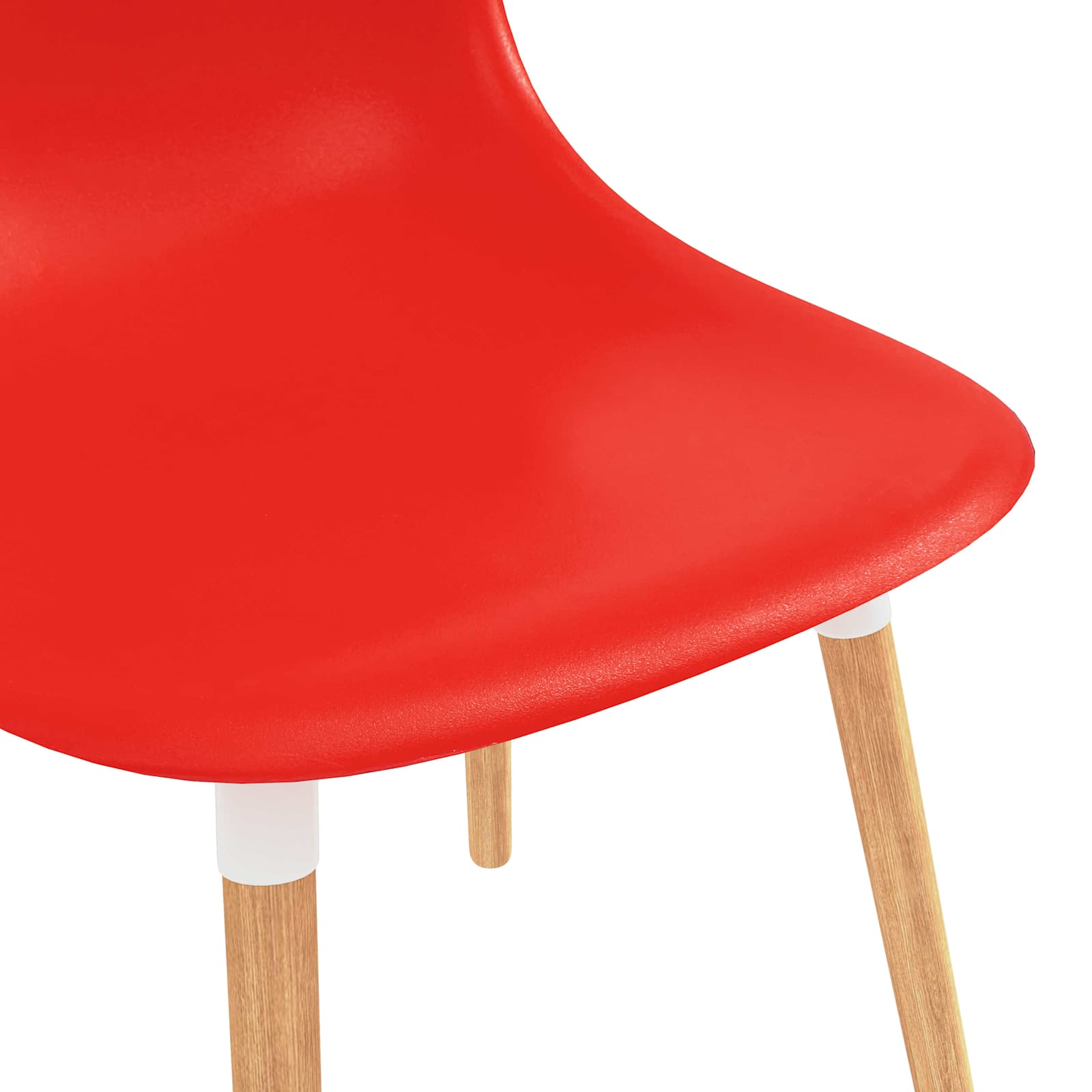 vidaXL Esszimmerstühle 6 pcs Rot 47 x 50,5 x 83 cm