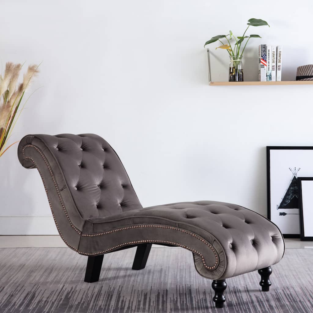 vidaXL Chaiselongue Braun Kunstleder