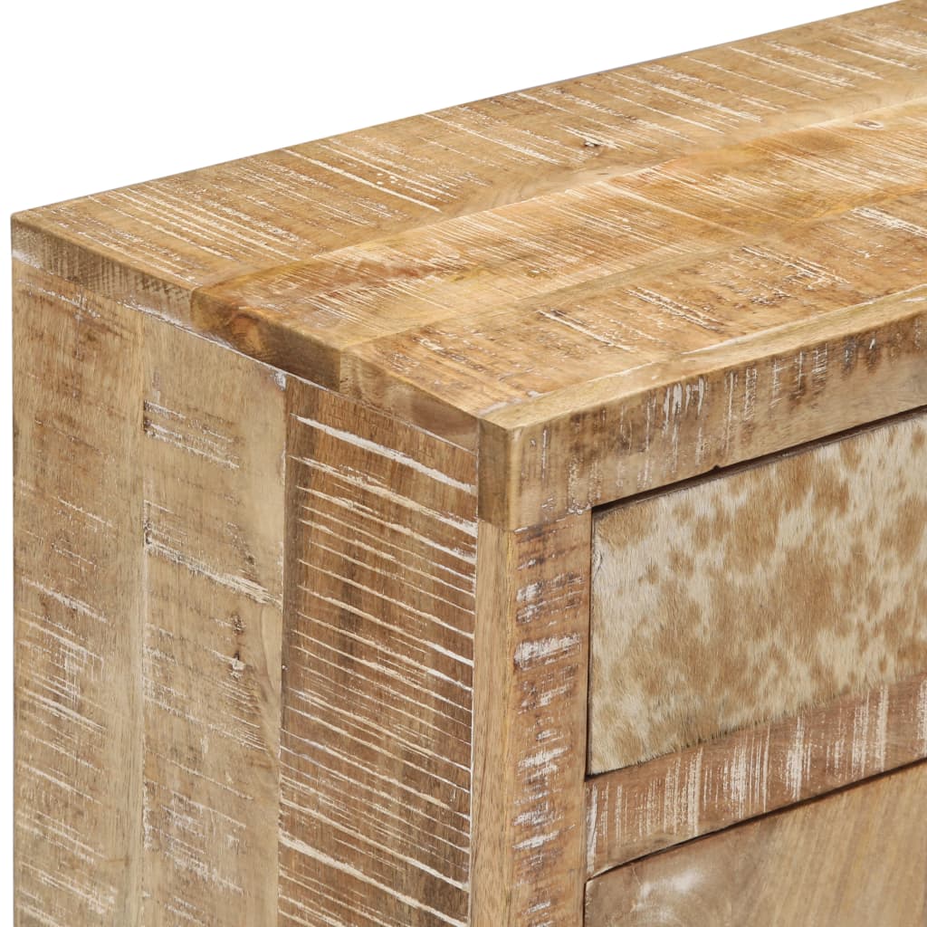 vidaXL Sideboard 60x30x75 cm Massivholz Mango
