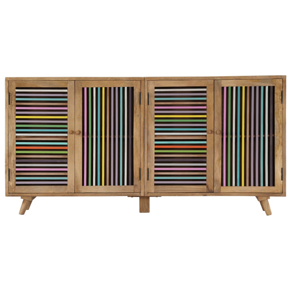 vidaXL Sideboard 150x30x75 cm Massivholz Mango