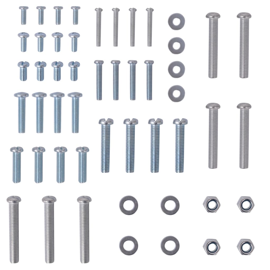 vidaXL TV Halterung mit Sockel Eisen Schwarz 23" - 55"