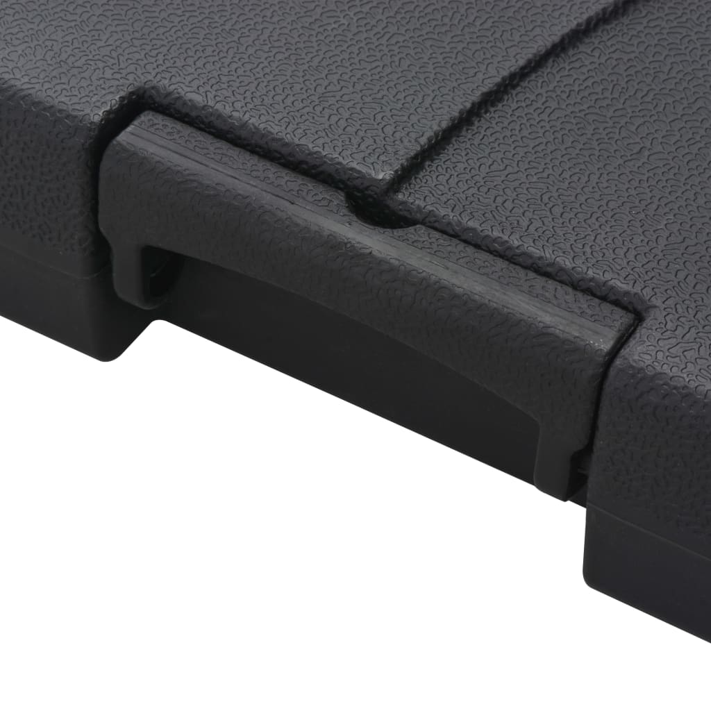 vidaXL Sonnenschirm mit tragbarem Sockel Rot