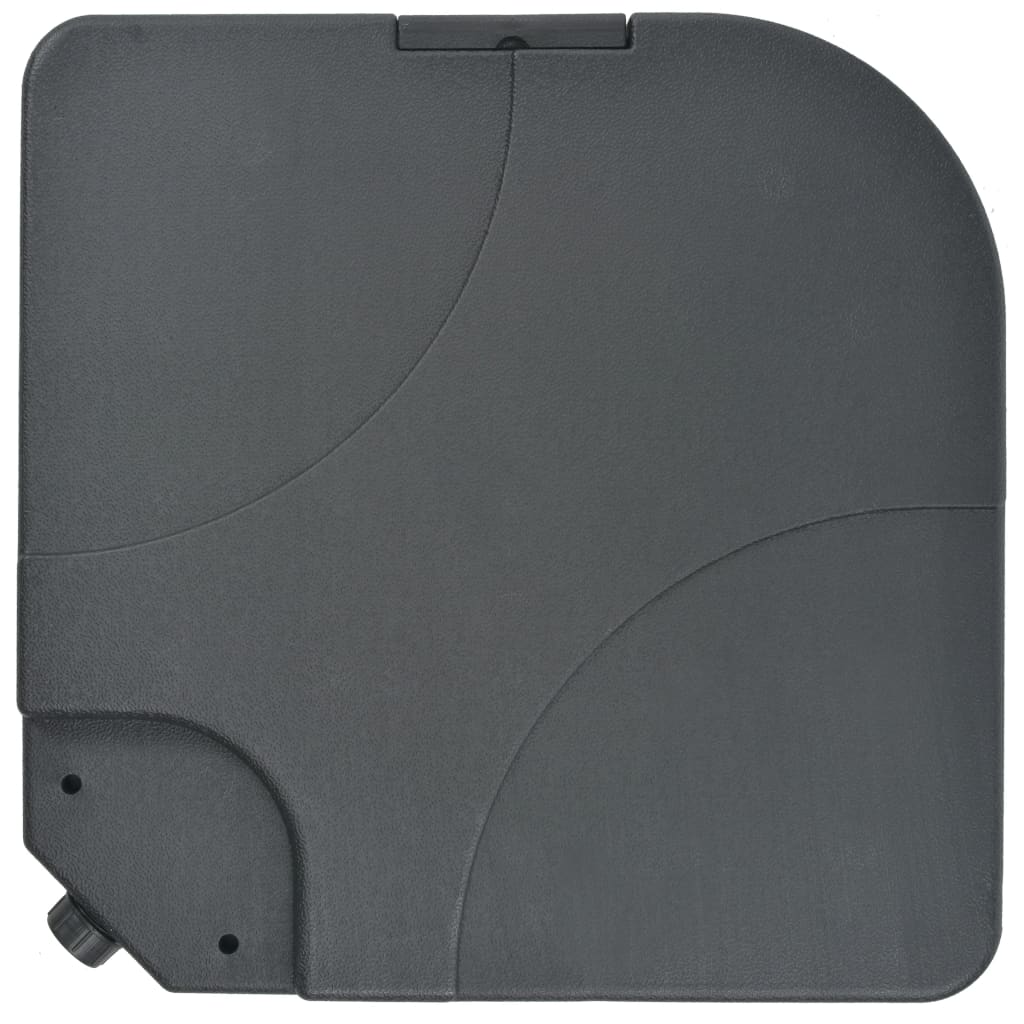 vidaXL Sonnenschirm mit Tragbarem Sonnenschirmständer Anthrazit