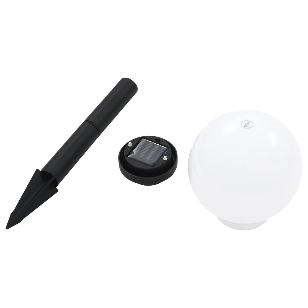vidaXL Außen-Solarlampen 8 Stk. LED Kugel 15 cm RGB